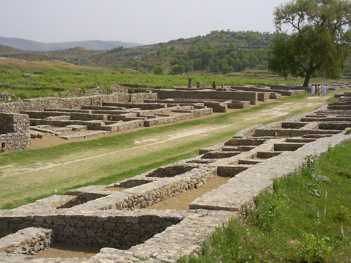 Ruins of the domain of Sirkap