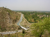 Canal alimentant le réseau d'eau d'Islamabad